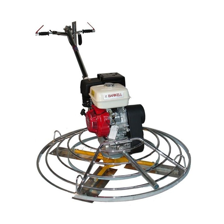 Finisor beton 4x120 pe benzina BARIKELL, motor HONDA GX390, putere 13CP, diametru 1200mm, 104kg