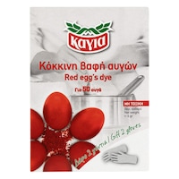 Vopsea rosie pentru oua de Paste, King Deco, 4 grame