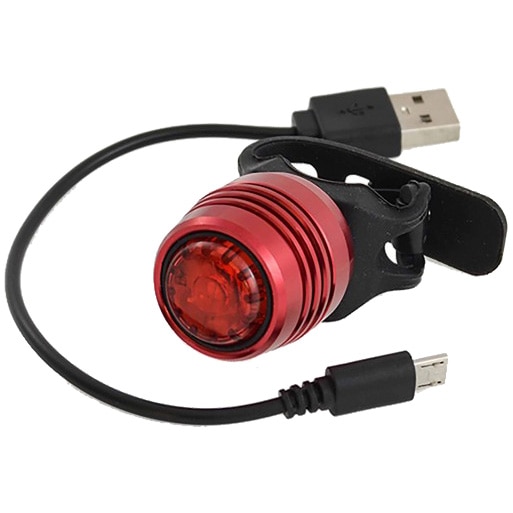 Stop spate Good Bike LED, USB, 2 moduri, RED