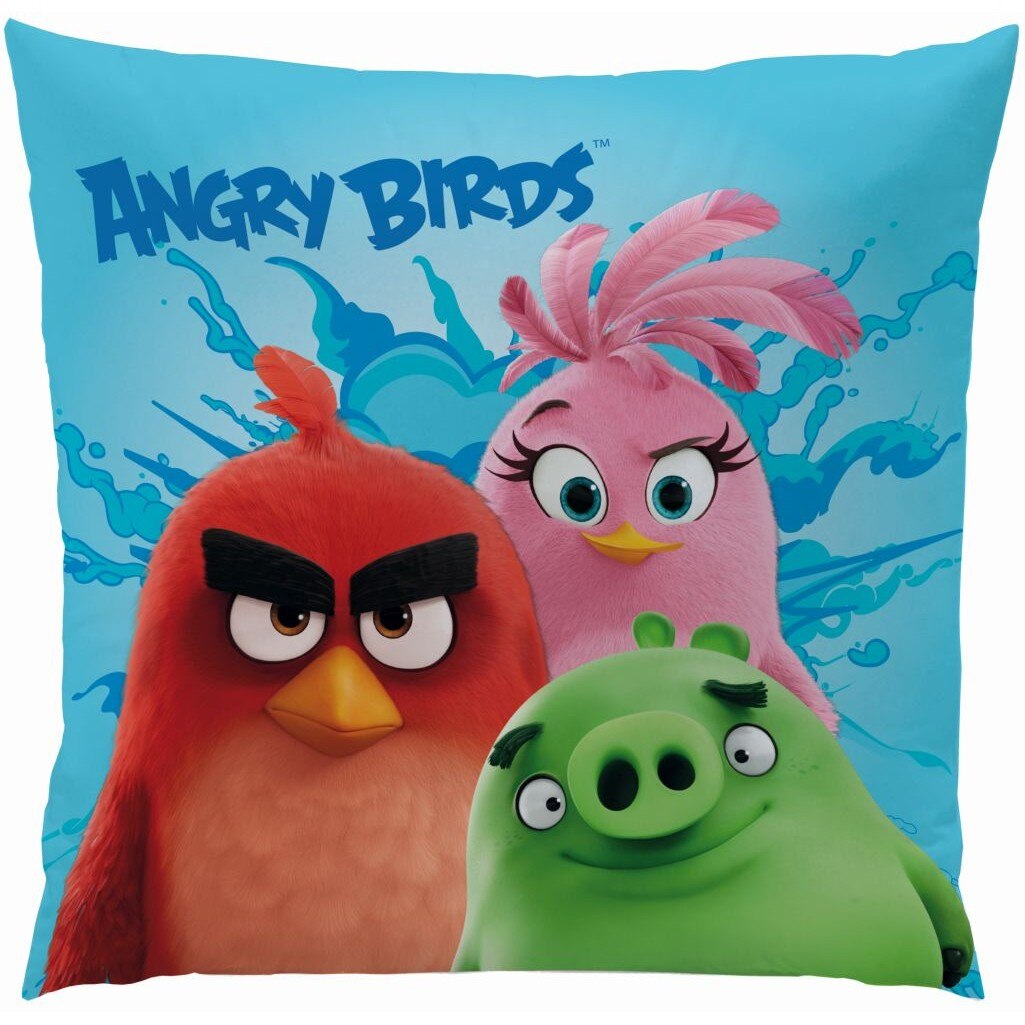 Disney perna copii imprimata 40 x 40 cm, model: Angry Birds