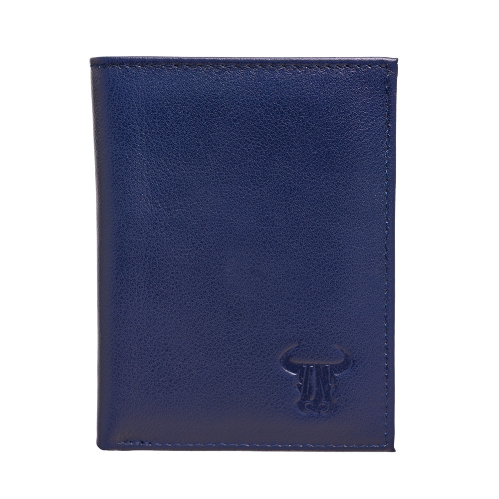Portofel piele barbati,Toro Nero,Andor blue
