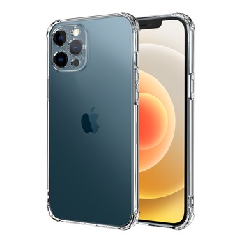 Husa REVAMA compatibila iPhone 12 Pro Max, rezistenta la socuri, design minimalist, crystal clear Husa REVAMA compatibila iPhone 12 Pro Max, rezistenta la socuri, design minimalist, crystal clear