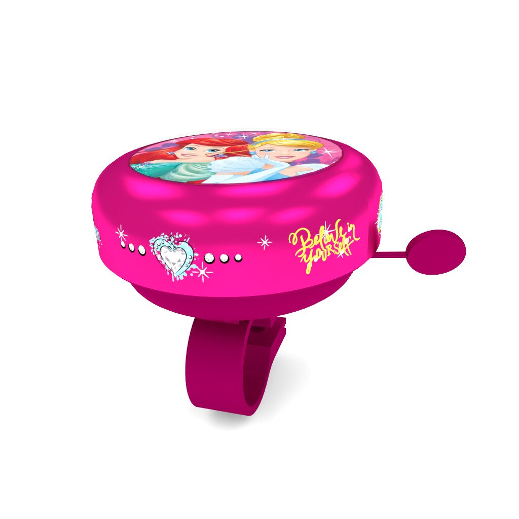 Clopotel bicicleta, Disney, Metalic, Roz, Printese - eMAG.ro