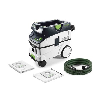 Aspirator mobil 1200 W, capacitate rezervor 26 litri, Festool CLEANTEC CTL 26 E AC Aspirator mobil 1200 W, capacitate rezervor 26 litri, Festool CLEANTEC CTL 26 E AC