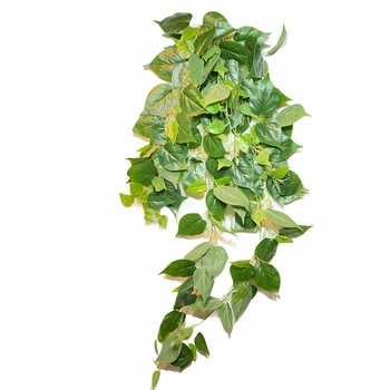 Ghirlanda decorativa artificiala cu frunze mari, Atelier, Verde, 125cm Ghirlanda decorativa artificiala cu frunze mari, Atelier, Verde, 125cm