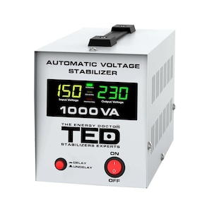 Stabilizator tensiune automat avr 1000va lcd ted