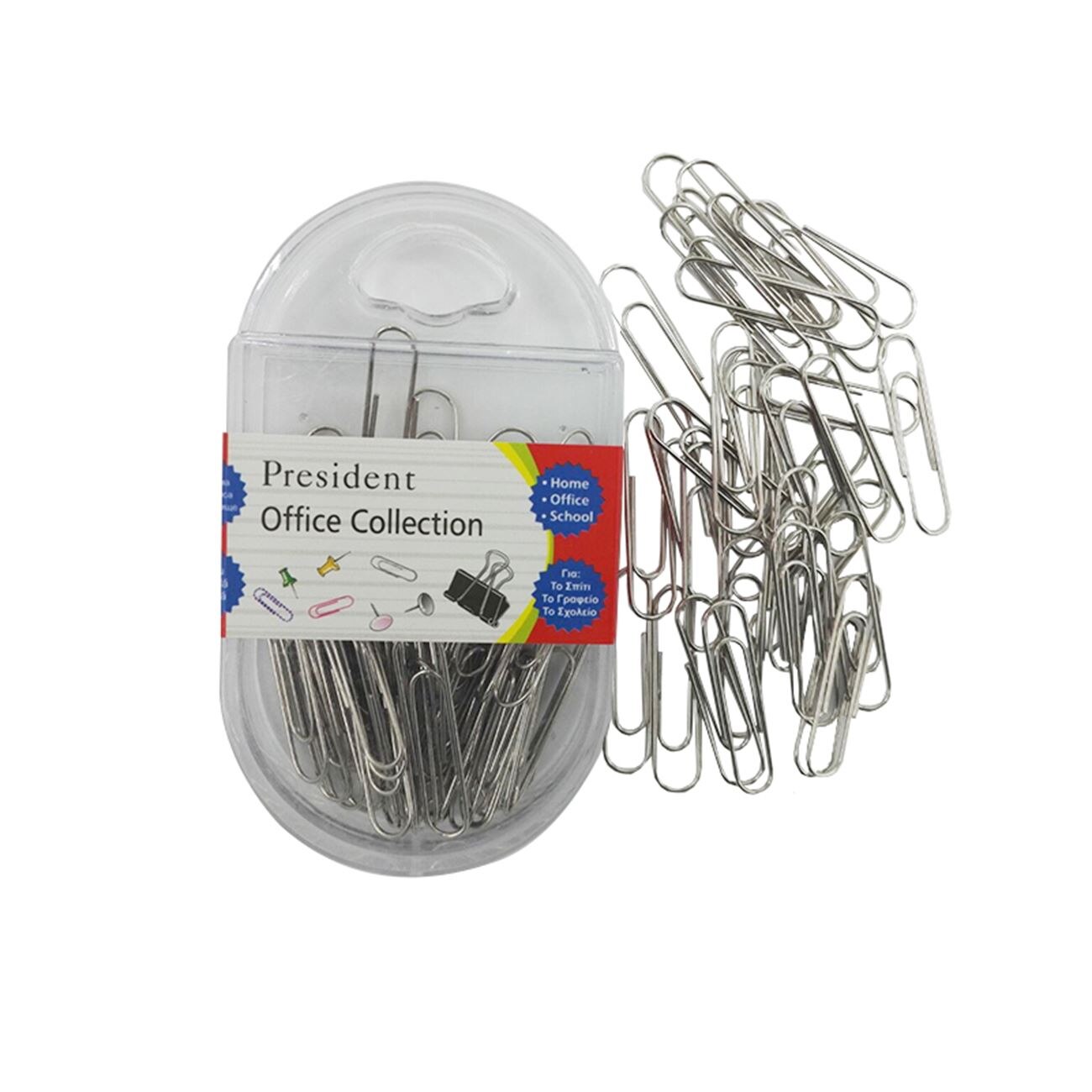 Set agrafe pentru birou, Zola, 80bucati, 32mm