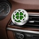 Difuzor auto aromaterapie cu uleiuri esentiale DROPY®, improspatare aer, model trifoi