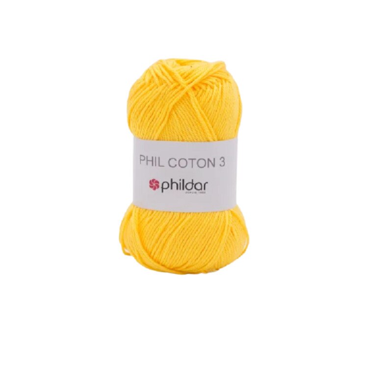 Fir pentru impletit Phil Coton 3 Soleil, lungime 121 metri