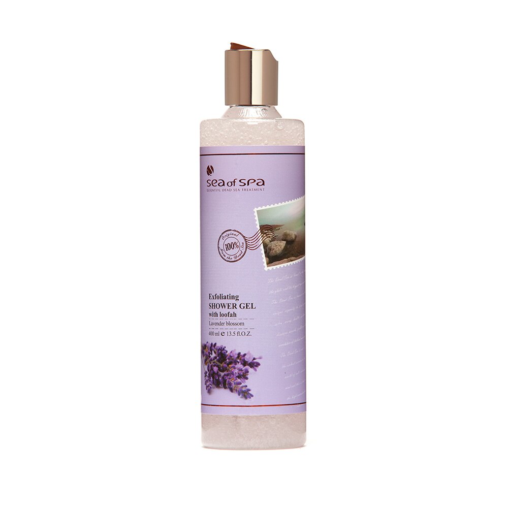 Gel de Dus Exfoliant cu Extract de Lavanda, Sea of Spa, 400ml