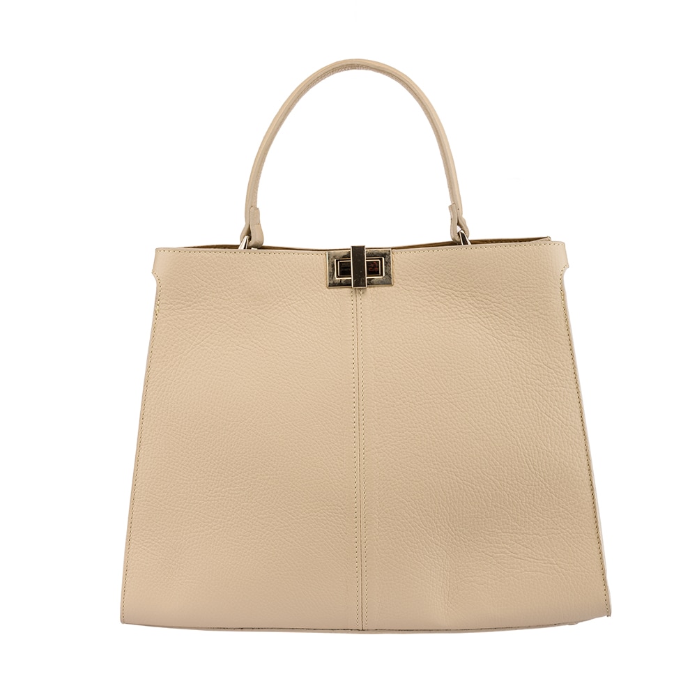 Geanta dama,piele,Toro Nero, Tijana bej