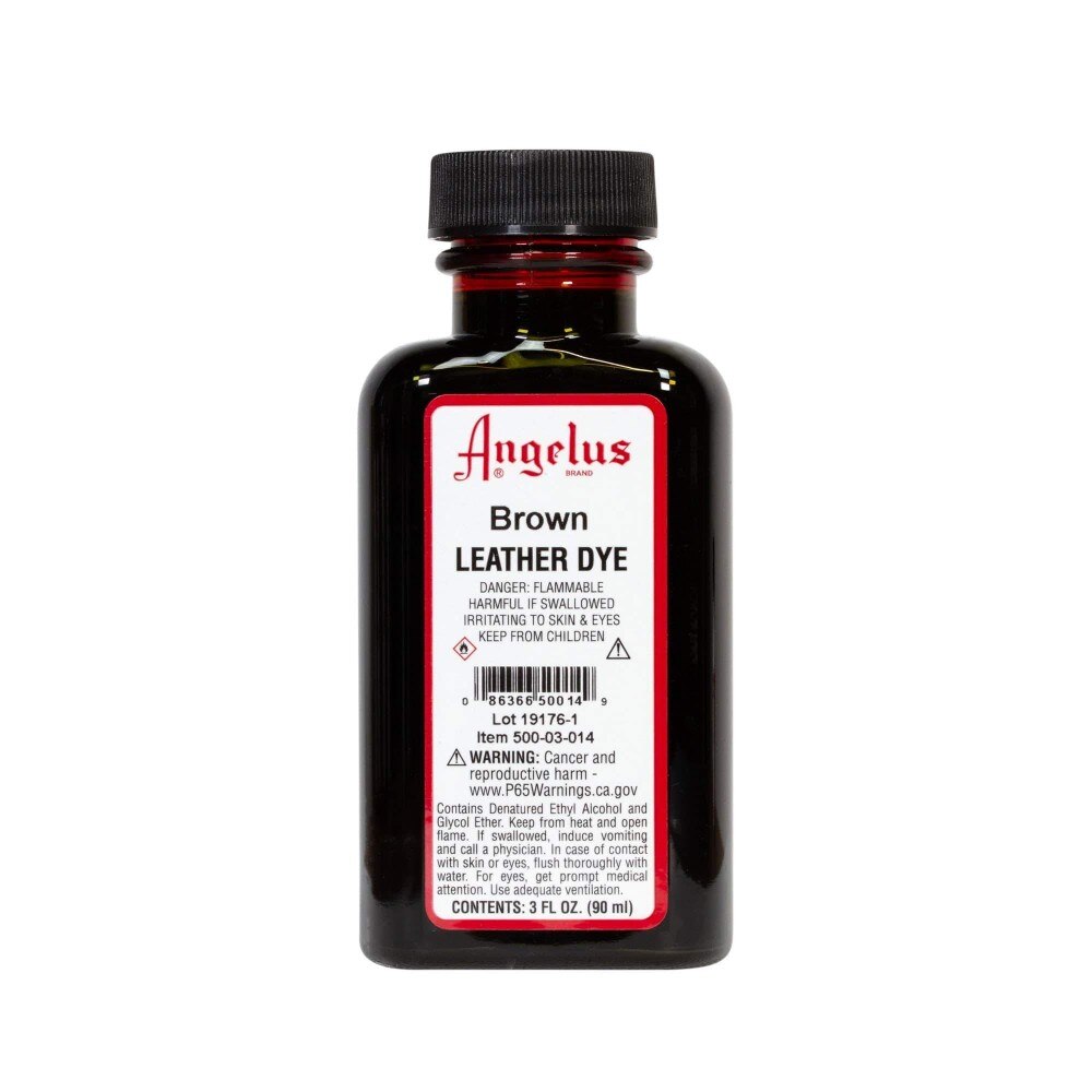 Vopsea pentru piele pe baza de alcool Brown, Angelus 89ml