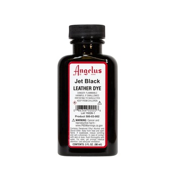 Vopsea pentru piele pe baza de alcool Jet Black, Angelus 89ml Vopsea pentru piele pe baza de alcool Jet Black, Angelus 89ml