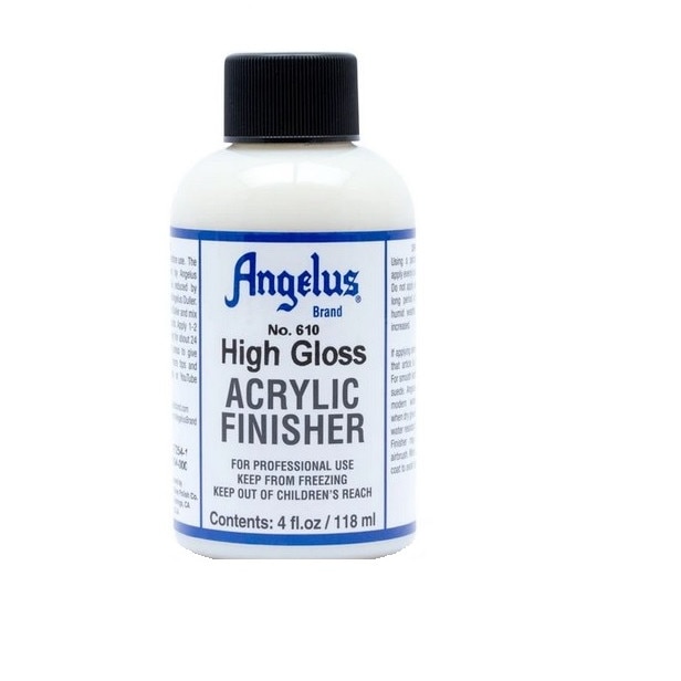 Lac finisare lucios pentru vopsea acrilica, High Gloss- Angelus118 ml