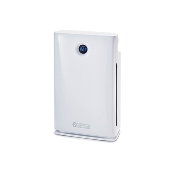 Purificator aer Olimpia Splendid Aura Di, Lumina UV, filtru HEPA, carbune activ, filtru praf, alb Purificator aer Olimpia Splendid Aura Di, Lumina UV, filtru HEPA, carbune activ, filtru praf, alb