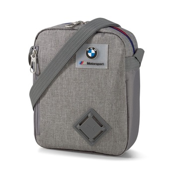 Borseta Puma BMW Motorsport LS, Gri, Marime universala Borseta Puma BMW Motorsport LS, Gri, Marime universala
