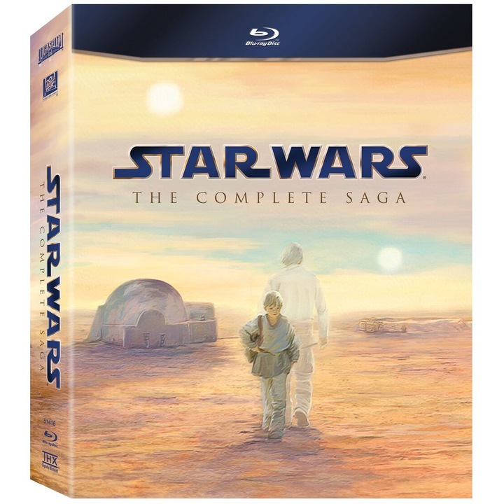 Star Wars - The Complete Saga I-VI 9BD Blu-ray