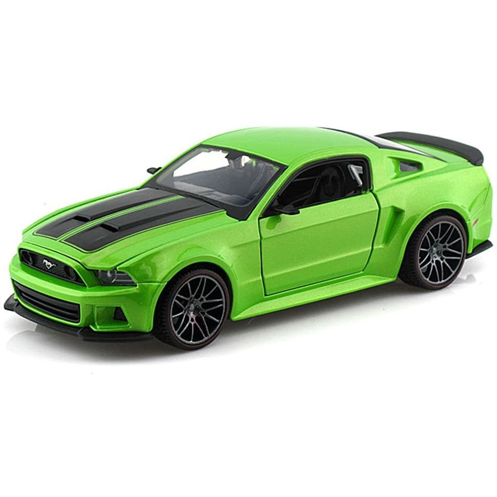 Macheta Ford Mustang Street Racer 2014 1/24-verde