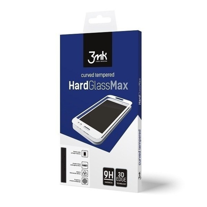 Стъклен протектор 3Mk Hardglass Max за Samsung Galaxy S10, черен Sensor-Dot