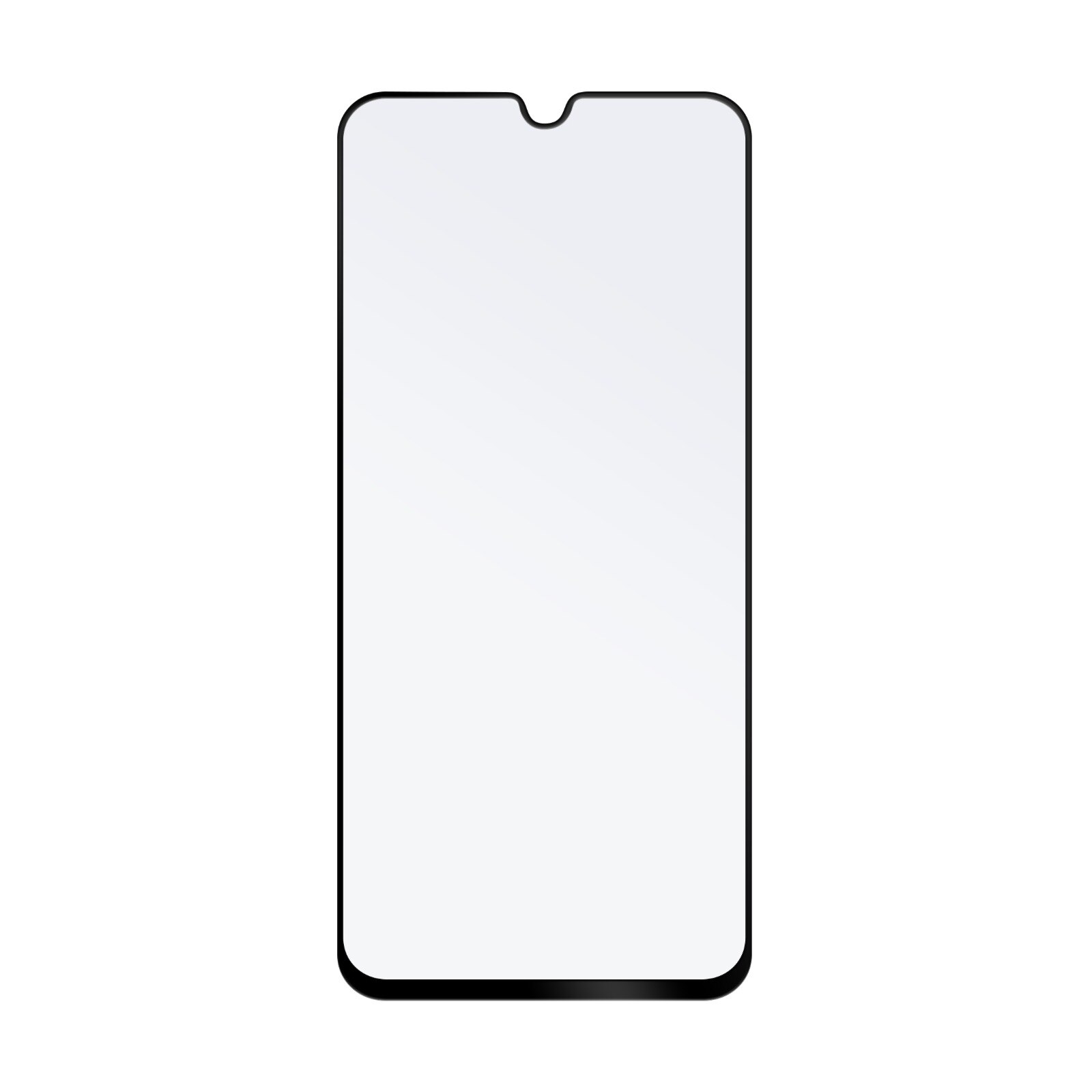 Folie Sticla Fixed Full-Cover pentru Samsung Galaxy A40, Full glue, Negru