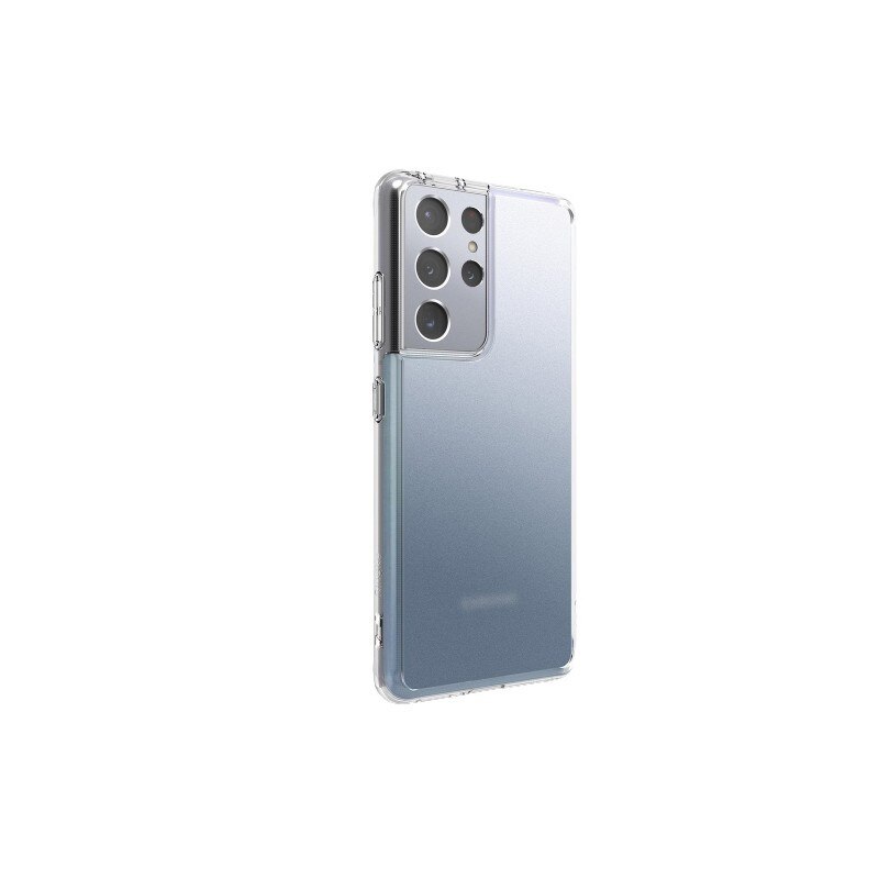 Husa Premium Ringke Fusion Pc Pentru Samsung Galaxy S21 Ultra, Transparenta Matte