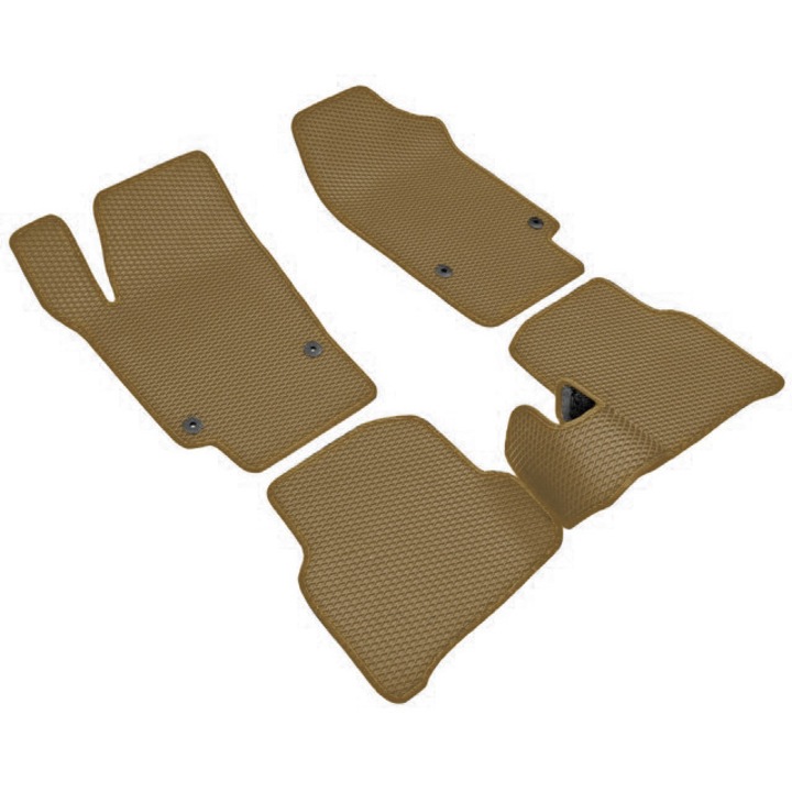 Специални стелки за BMW X5 (E53) 1999 - 2006, бежови, всички сезони, напълно съвместими