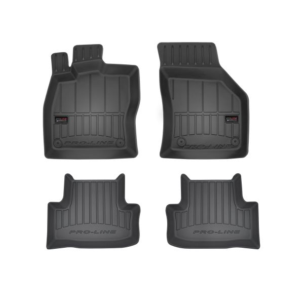 Set 4 covorase auto FROGUM, Cauciuc, pentru SKODA KAROQ de la 17- SUV