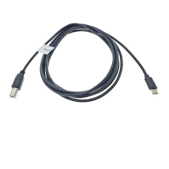 Cablu USB tip C imprimanta USB 2.0, 3 m, Lanberg 42978, USB B la USB-C, negru Cablu USB tip C imprimanta USB 2.0, 3 m, Lanberg 42978, USB B la USB-C, negru