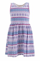 defacto rochie evazata din jerseu albastru prafuitlilaroz aprins 164 cm standard imagen 27_0_
0