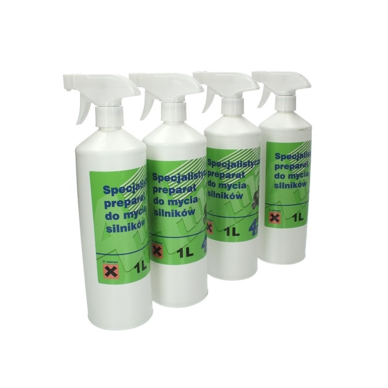 Solutie curatare motor exterior 4Max, 4X1L