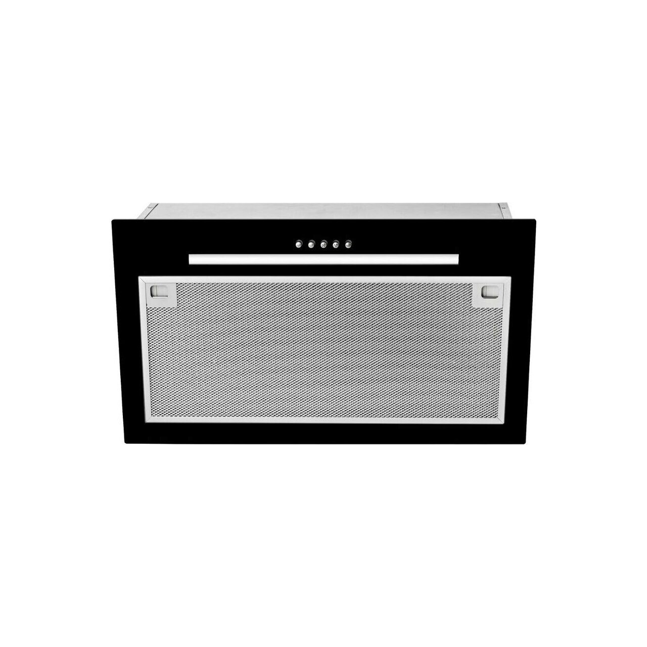 Hota Incorporabila TEKA GFG2 Black, 55 cm, Sticla neagra, 3 Viteze, Banda LED