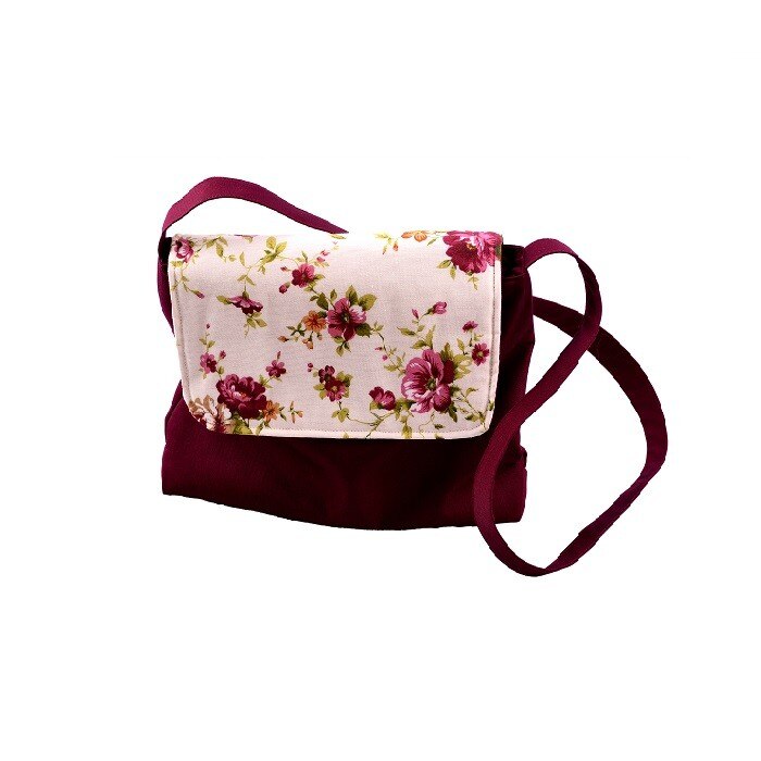 Geanta handmade, Atelier Diversis, capac, grena