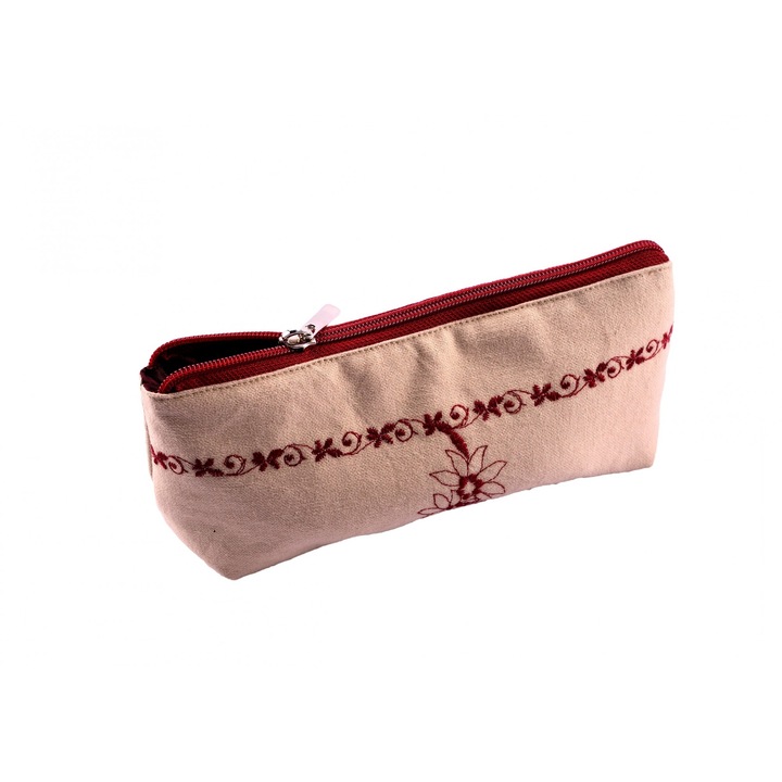 Portfard, Atelier Diversis, crem broderie