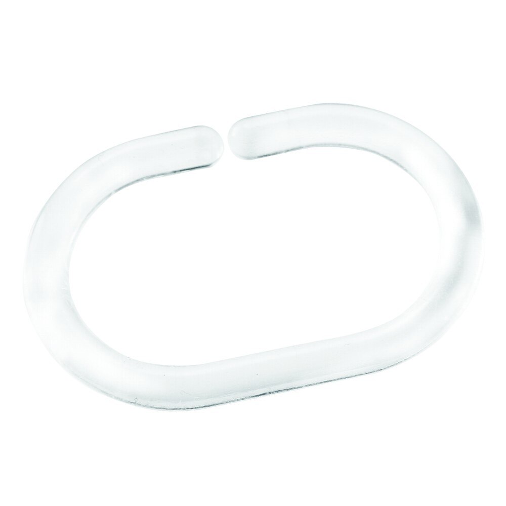 Set 12 inele perdea dus, transparente