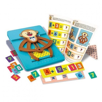 Joc educational, Zola, Invata sa numeri cu maimuta, 24cm x 22cm x 6cm, 4 ani + Joc educational, Zola, Invata sa numeri cu maimuta, 24cm x 22cm x 6cm, 4 ani +