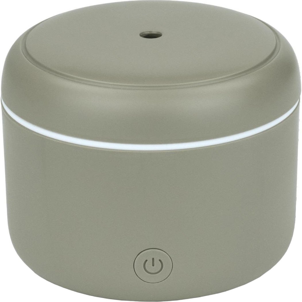 Difuzor de Aroma Turbionaire Puck Stone, 7 Lumini LED interschimbabile, 5 W, Silentios, Portabil, Posibilitate alimentare USB, Oprire automata