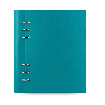 Agenda A5 nedatata cu rezerve si inele FILOFAX Clipbook, Petrol Blue Agenda A5 nedatata cu rezerve si inele FILOFAX Clipbook, Petrol Blue