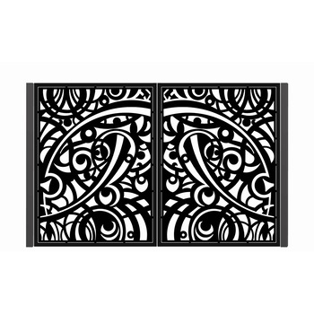 Poarta auto din tabla debitata model DISEGNO, 3000x2000 mm, Ferrobrand Poarta auto din tabla debitata model DISEGNO, 3000x2000 mm, Ferrobrand