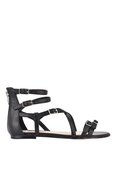 NINE WEST, Sandale cu barete multiple Lorna NINE WEST, Sandale cu barete multiple Lorna