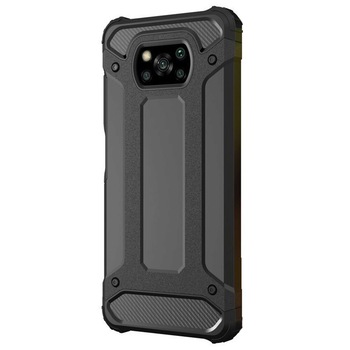 Husa Antisoc Forcell Armour pentru Xiaomi Poco X3 NFC / Poco X3 Pro, Negru Husa Antisoc Forcell Armour pentru Xiaomi Poco X3 NFC / Poco X3 Pro, Negru