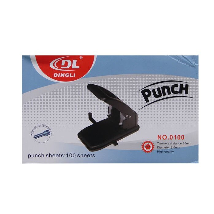 Perforator metalic,100 coli, negru