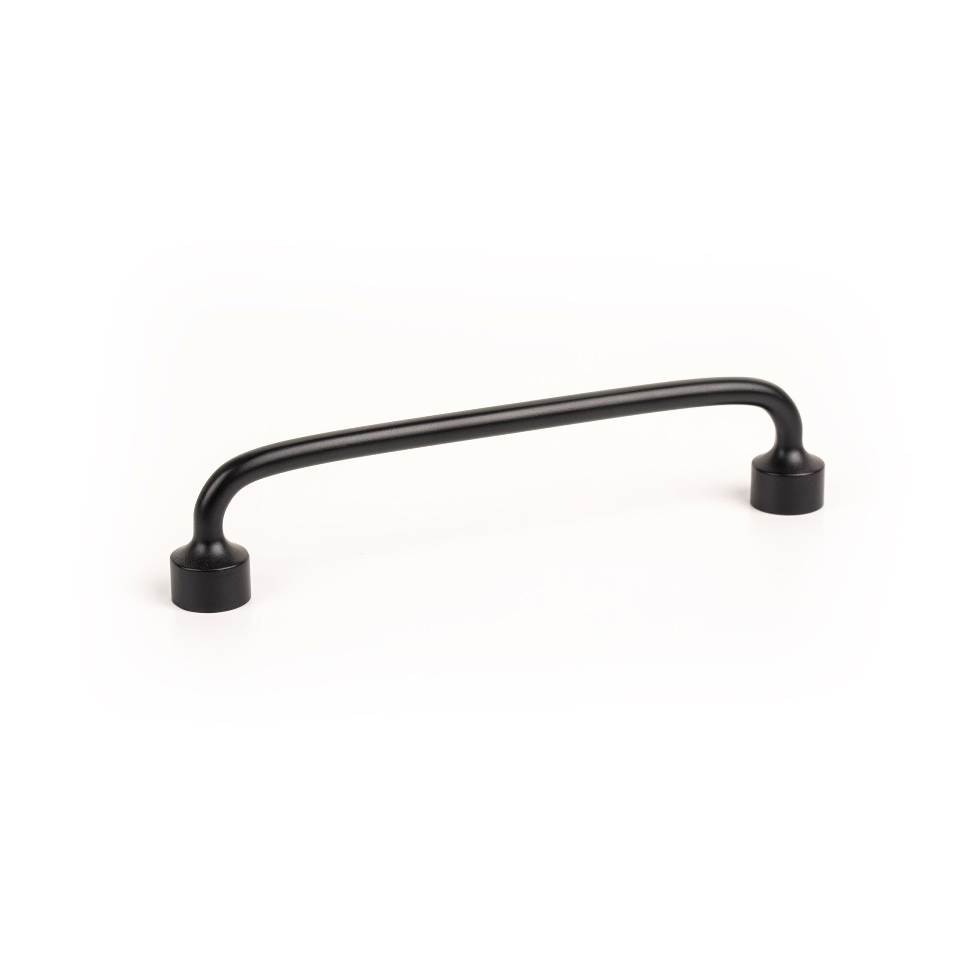 Maner pentru mobilier Floid, finisaj negru mat, L143,6 mm