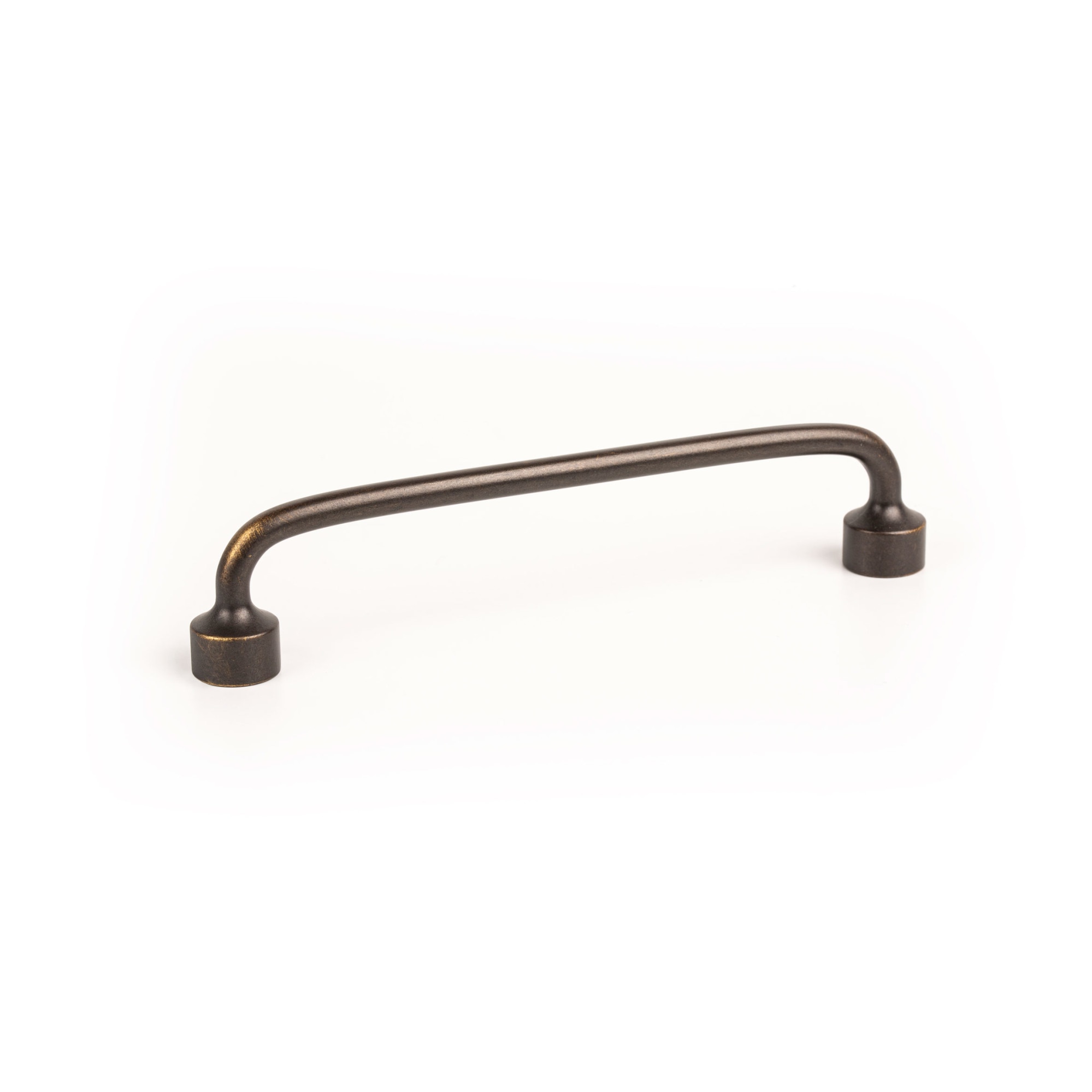 Maner pentru mobilier Floid, finisaj alama antichizata, L143,6 mm