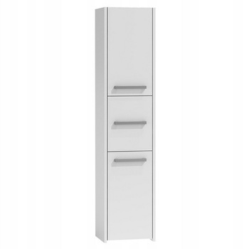 Dulap baie Drohmo S33, 3 usi, 170x30x30, alb Dulap baie Drohmo S33, 3 usi, 170x30x30, alb