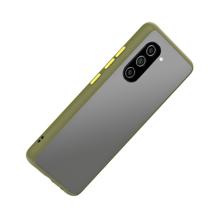 Калъф Premium Techsuit Ultra Slim Optim Design, съвместим със Samsung Galaxy S21 Plus 5G, зелен
