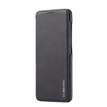 Husa pentru Samsung Galaxy S21 Ultra, CaseMe, slim piele, stand, inchidere magnetica, textura fina, Negru Husa pentru Samsung Galaxy S21 Ultra, CaseMe, slim piele, stand, inchidere magnetica, textura fina, Negru