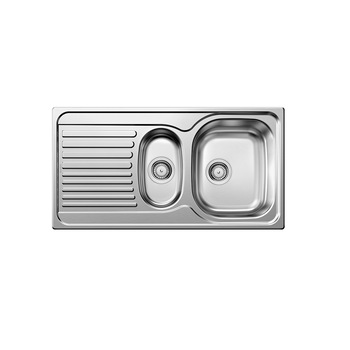 Chiuveta bucatarie, Blanco TIPO 6 S BASIC inox finisaj periat, 95 x 50 x 17 cm, sifon cu ventile incluse Chiuveta bucatarie, Blanco TIPO 6 S BASIC inox finisaj periat, 95 x 50 x 17 cm, sifon cu ventile incluse