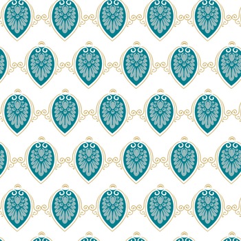 Tapet Premium Heartwork Baroc elemente elegante turcoaz, Ecologic, Non-Woven, Set 6 Role, 150 cm x 310 cm Tapet Premium Heartwork Baroc elemente elegante turcoaz, Ecologic, Non-Woven, Set 6 Role, 150 cm x 310 cm