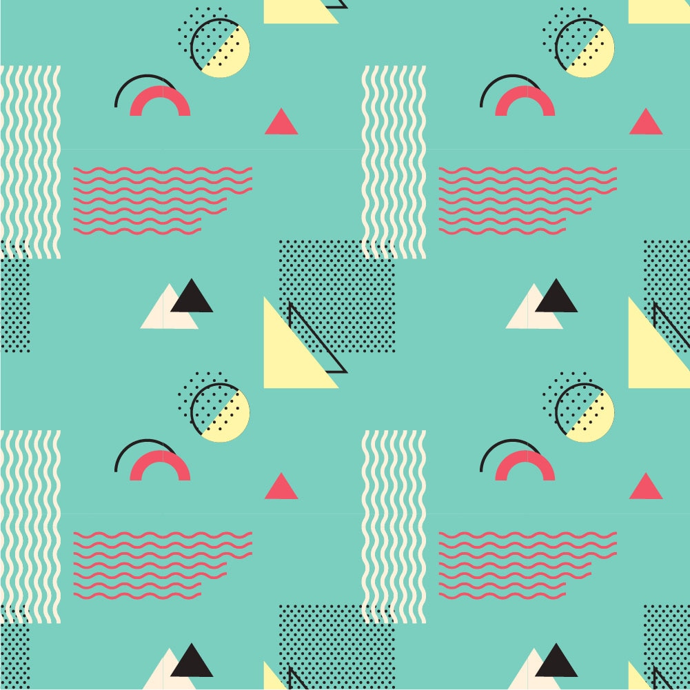 Autocolant Heartwork pentru mobilier, Geometric triunghiuri, autoadeziv, latime 100 cm x lungime 150 cm