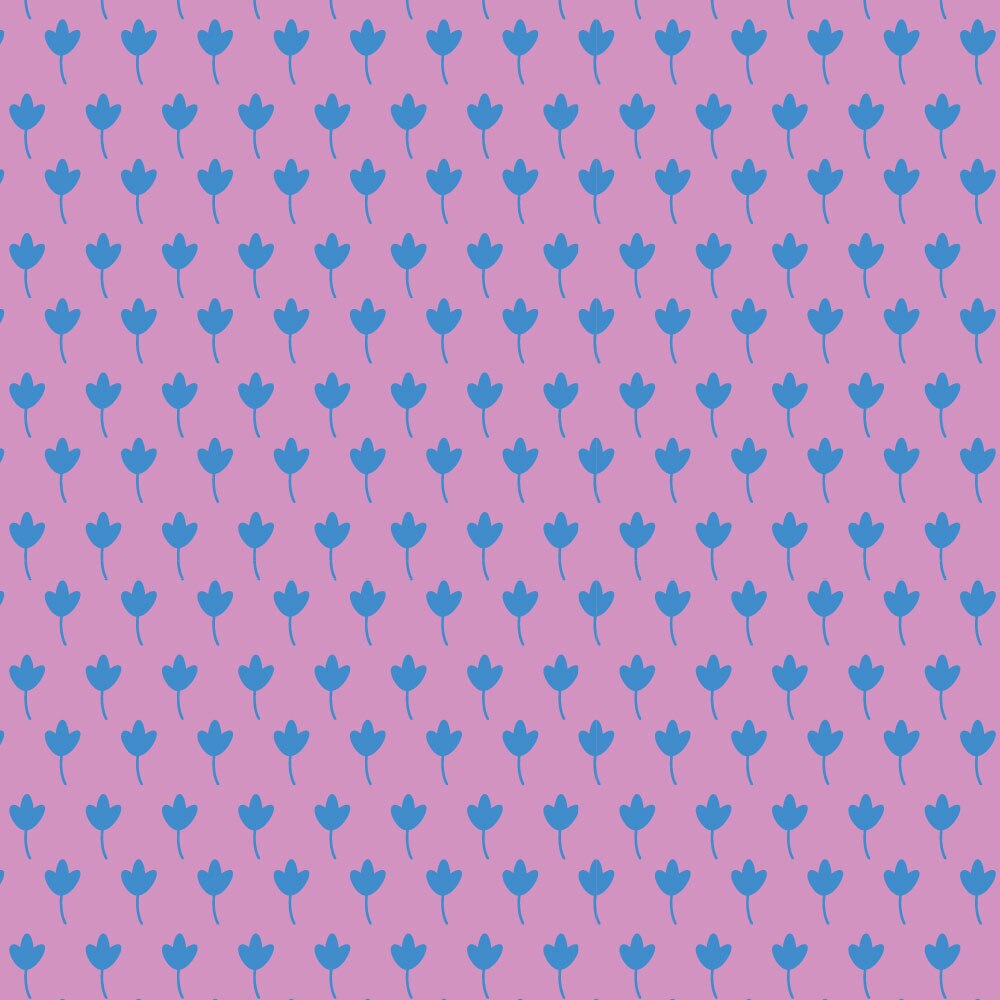 Tapet Premium Heartwork Frunzulite albastre, Ecologic, Non-Woven, Set 6 Role, 150 cm x 310 cm